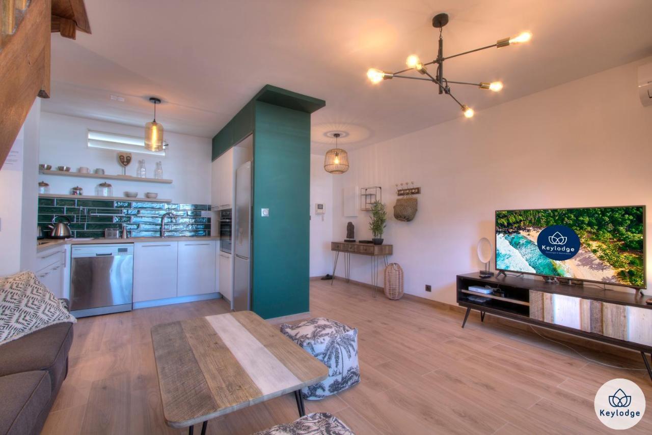 Apt - 4 Pers - Petit Duc - Renove - 44M² - Centre De Mont Rocquefeuil - Saint-Gilles-les Bains Luaran gambar